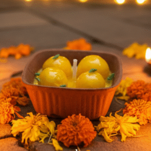 Rasberry Bowl Candle – Sweet Touch of Festivity