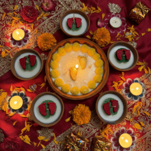 Lakshmi Padma Candle Set